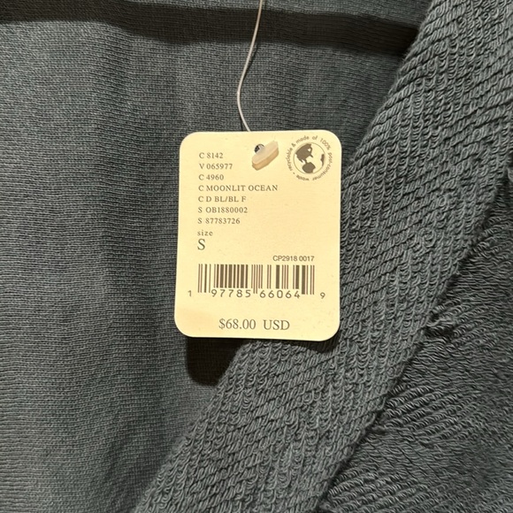 NWT Free People Alyria solid pullover small - Picture 4 of 8